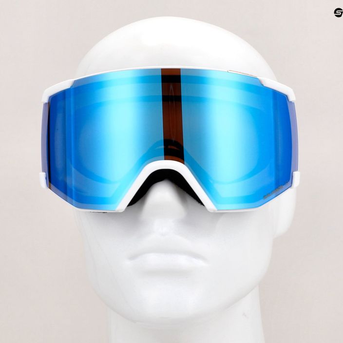 "Salomon S/View" slidinėjimo akiniai balti/vidutiniškai mėlyni 3
