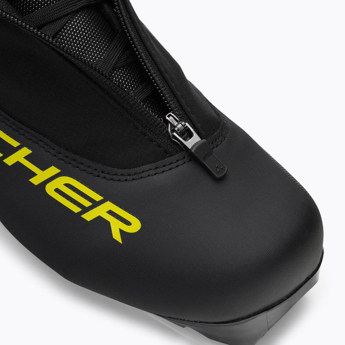 Fischer RC1 Combi bėgimo slidėmis batai juoda/geltona 10