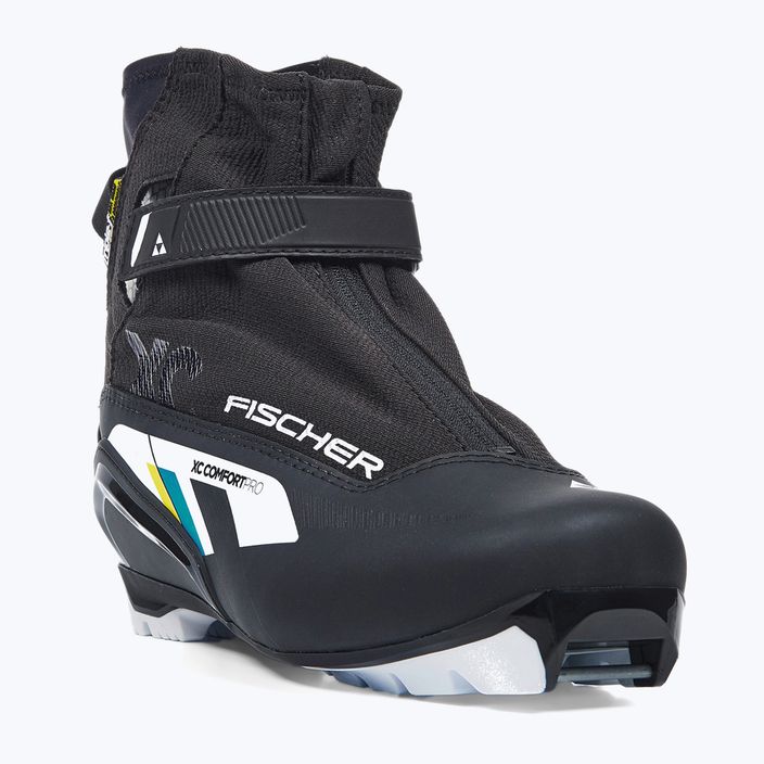 Fischer XC Comfort Pro juodi/gelsvi bėgimo slidėmis batai 11