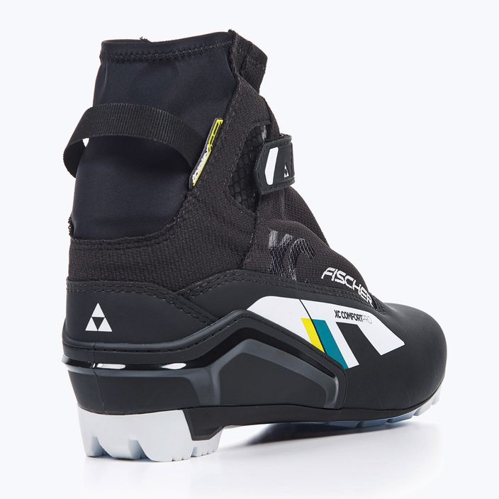 Fischer XC Comfort Pro juodi/gelsvi bėgimo slidėmis batai 13