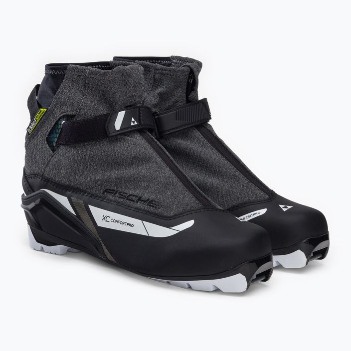 Moteriški bėgimo slidėmis batai Fischer XC Comfort Pro WS black/white 4
