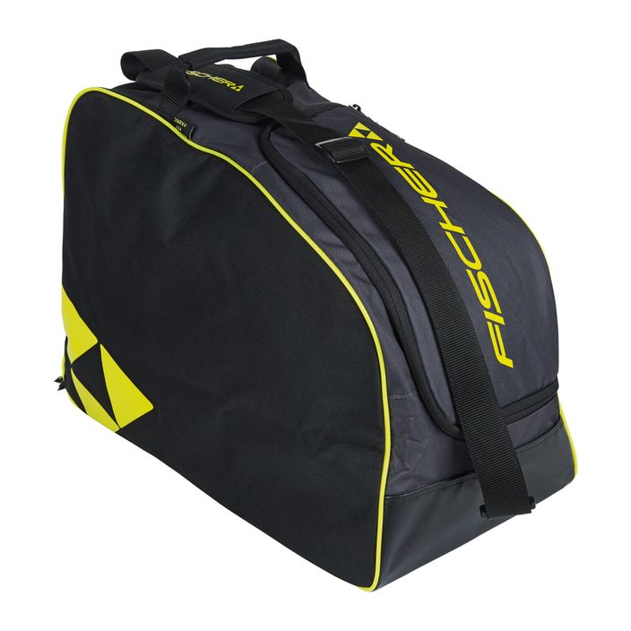Slidinėjimo krepšys Fischer Boot Helmet Bag Alpine Eco 50 l black/grey/yellow 2