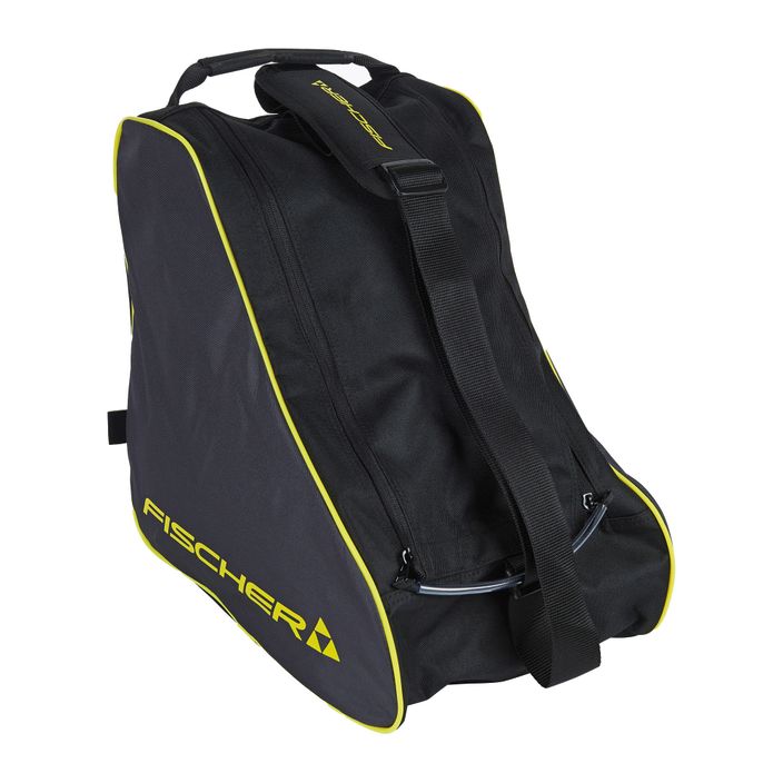 Slidinėjimo krepšys Fischer Bootbag Nordic Eco 38 l black/grey/yellow 2