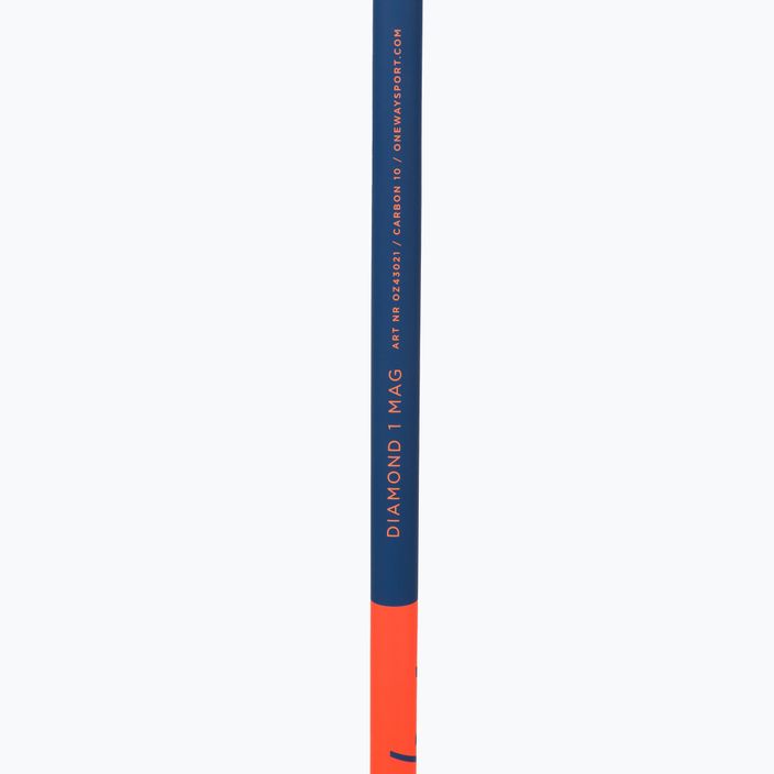 One Way Diamond 1 Mag oranžinės ir mėlynos spalvos slidinėjimo lazdos OZ43021 5