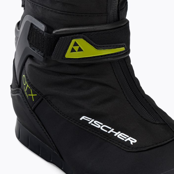 Fischer OTX Trail bėgimo slidėmis batai juodi/gelsvi 9