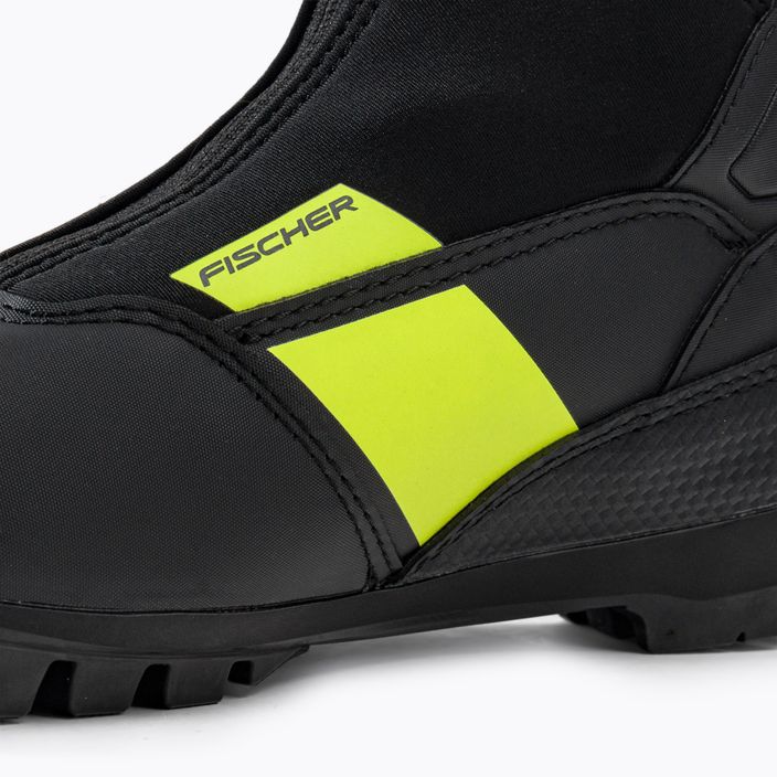Vaikų bėgimo slidėmis batai Fischer XJ Sprint juoda/geltona 10
