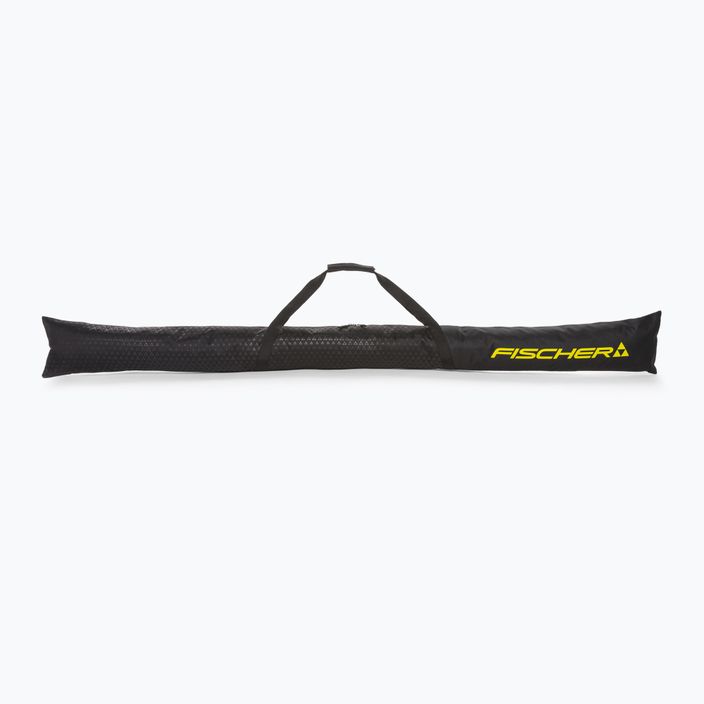 Fischer Skicase Eco XC 1 Pair juodos/geltonos spalvos slidinėjimo krepšys