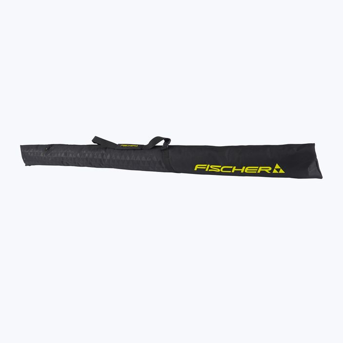 Fischer Skicase Eco XC 1 Pair juodos/geltonos spalvos slidinėjimo krepšys 6