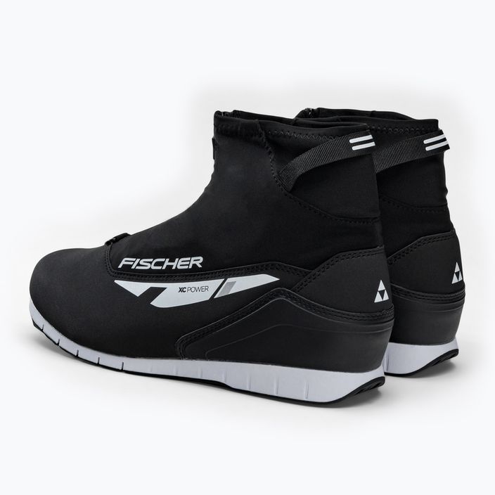 Fischer XC Power juodi/balti bėgimo slidėmis batai 3