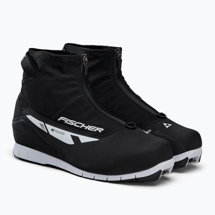 Fischer XC Power juodi/balti bėgimo slidėmis batai 4