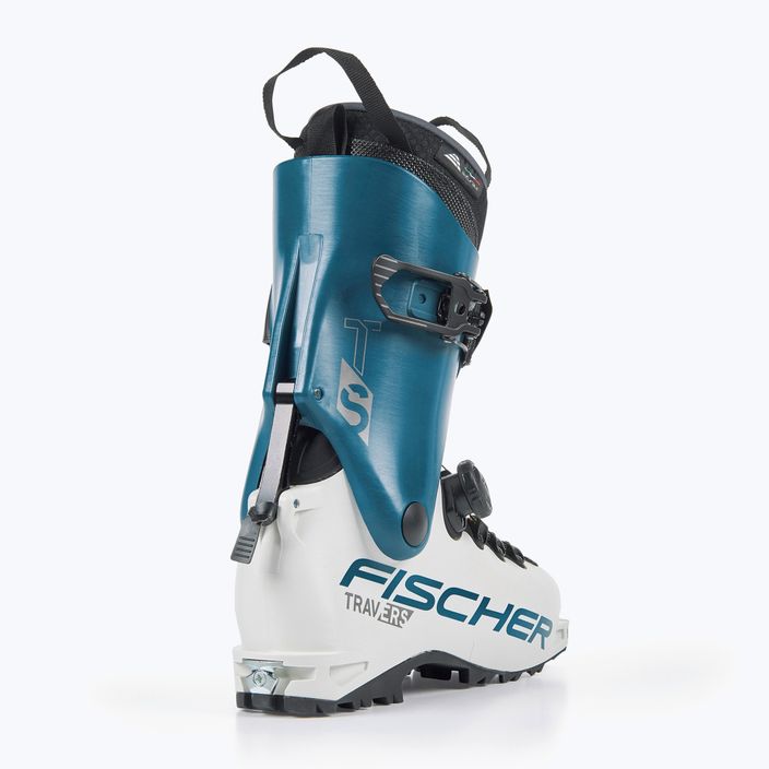 Fischer Travers TS baltos/mėlynos spalvos slidinėjimo batas 10