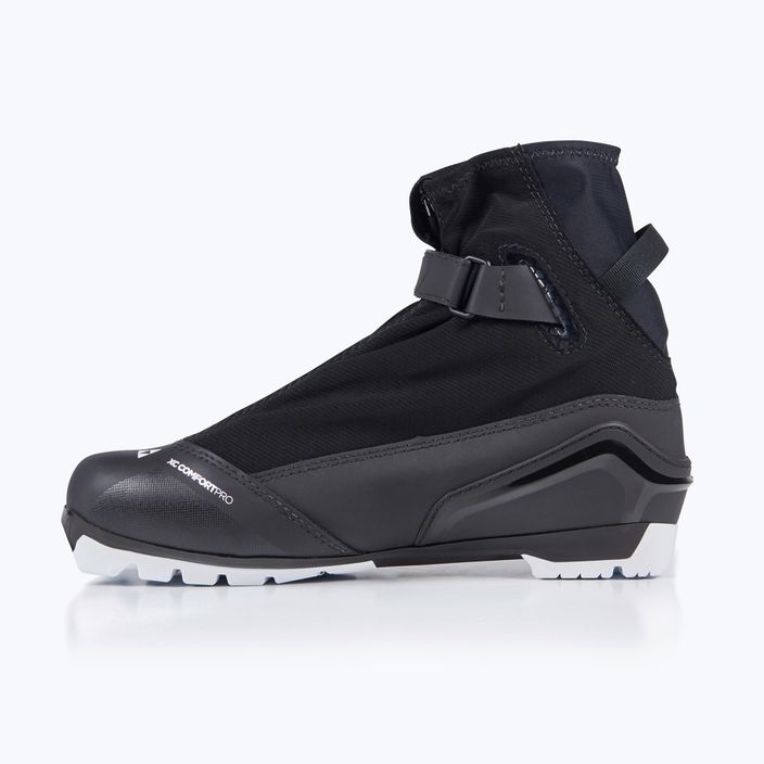 "Fischer XC Comfort Pro" juodi/balti/gelsvi bėgimo slidėmis batai 9