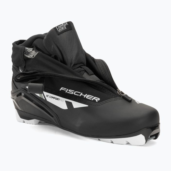 "Fischer XC Comfort Pro" juodi/balti/gelsvi bėgimo slidėmis batai 7