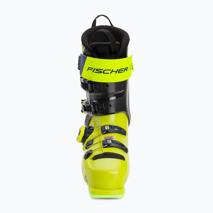 Vyriški slidinėjimo batai Fischer RC4 PRO MV GW BOA ZF CFC yellow/carbon 3