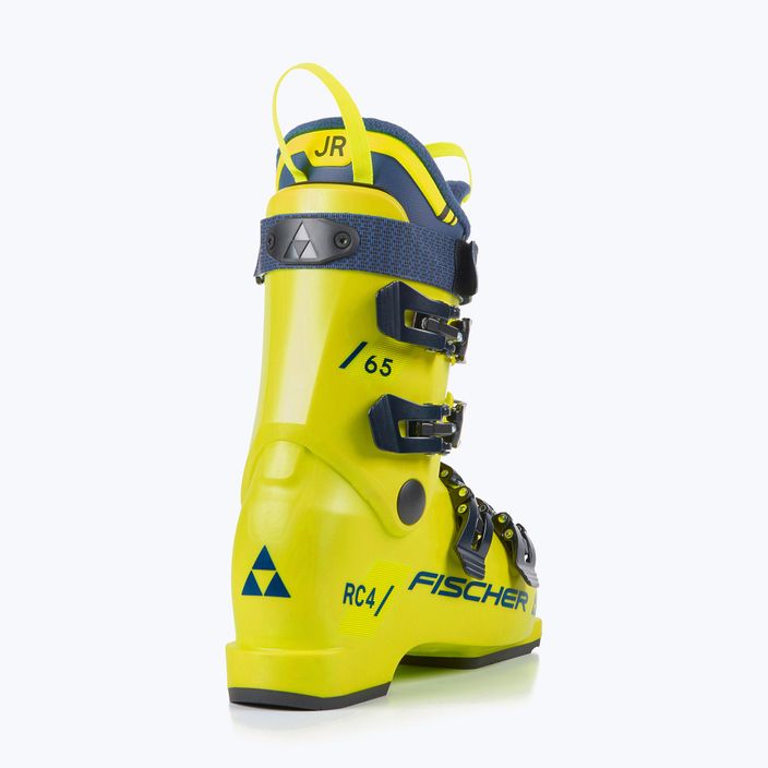 Vaikiški slidinėjimo batai Fischer RC4 65 JR geltoni/gelsvi 9