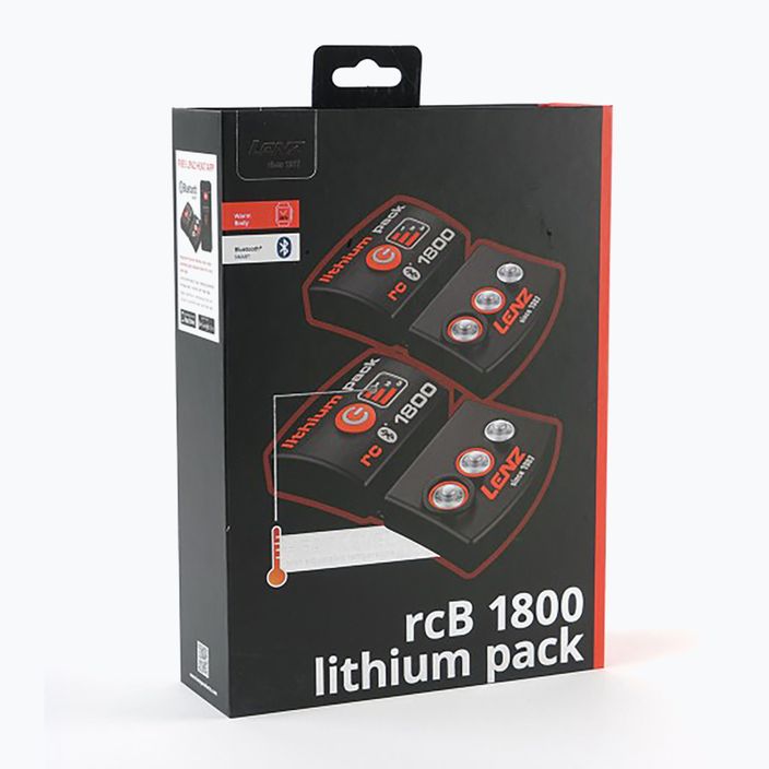 Lenz Lithium Pack kojinės baterija Rcb 1800 (USB), juoda 1340 2