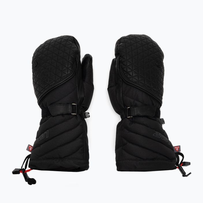 Moteriškos šildomos slidinėjimo pirštinės Lenz Heat Glove 6.0 Finger Cap Mittens black 1206 2