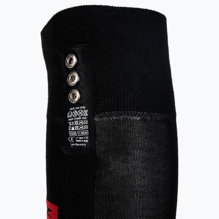 Lenz rinkinys Heat Sock 5.0 Toe Cap + ličio pakuotė RCB juoda 1200 4