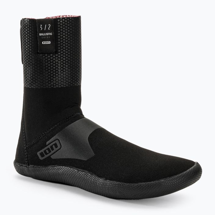 Neopreno kojinės ION Socks Ballistic 3/2 Round Toe black