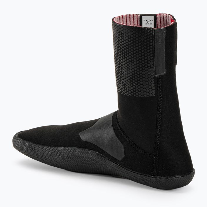 Neopreno kojinės ION Socks Ballistic 3/2 Round Toe black 3