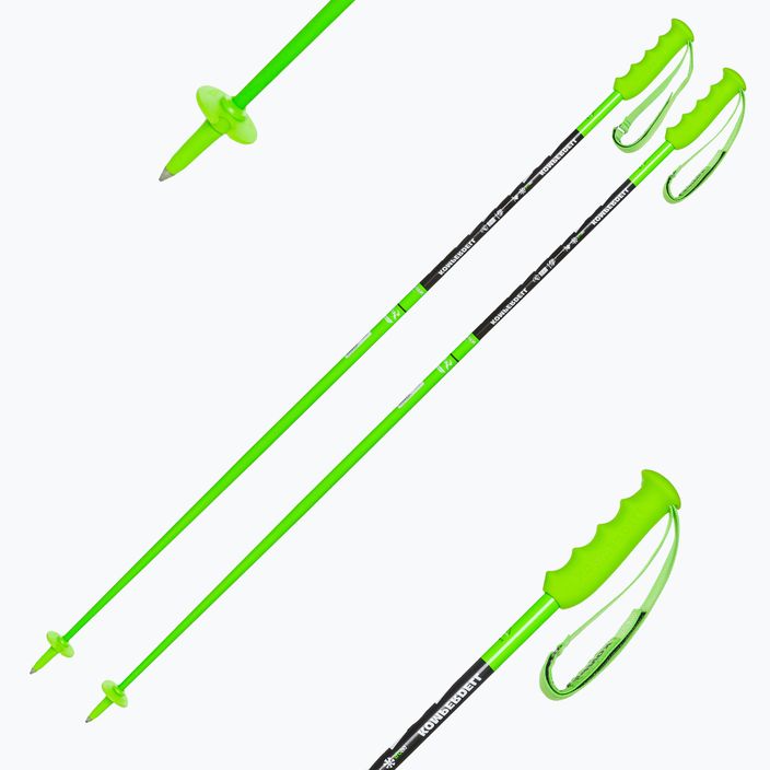 Komperdell Nationalteam slidinėjimo lazdos 18 mm žalios 1344201-48 6