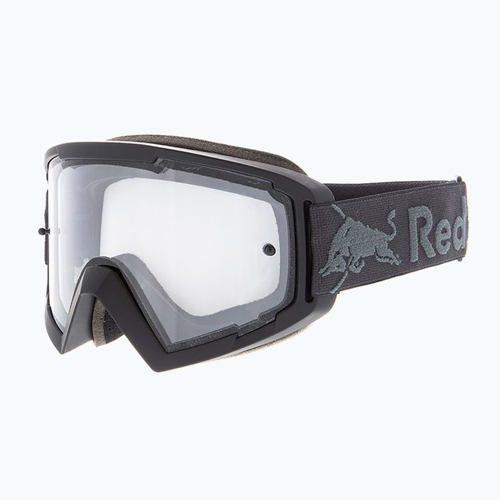 Red Bull SPECT Whip matiniai juodi/pilki/skaidrūs blyksniai 002 dviratininkų akiniai 2