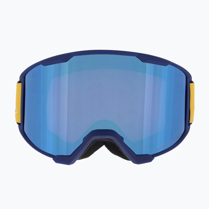 Red Bull SPECT Solo S3 tamsiai mėlyni/mėlyni/violetiniai/mėlyni veidrodiniai slidinėjimo akiniai 2