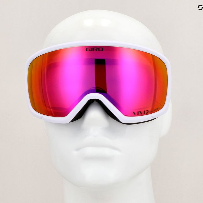Moteriški slidinėjimo akiniai Giro Millie white core light/vivid pink 10