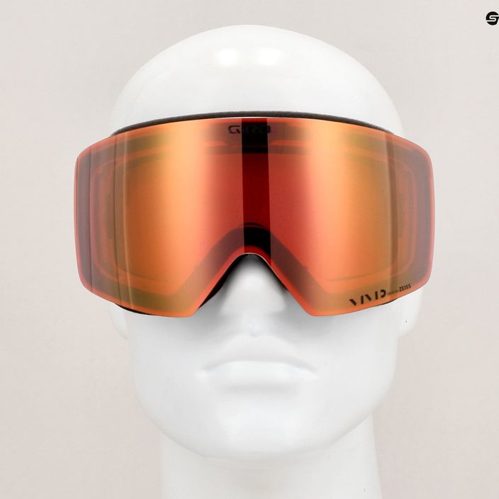 Moteriški slidinėjimo akiniai Giro Contour RS white craze/vivid rose gold/vivid infrared 7