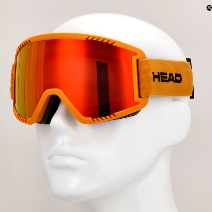 HEAD Contex raudoni/saulės slidinėjimo akiniai 6