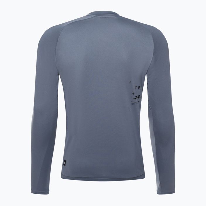 Vyriški dviratininko marškinėliai ION Traze Ls blue 47222-5065 2