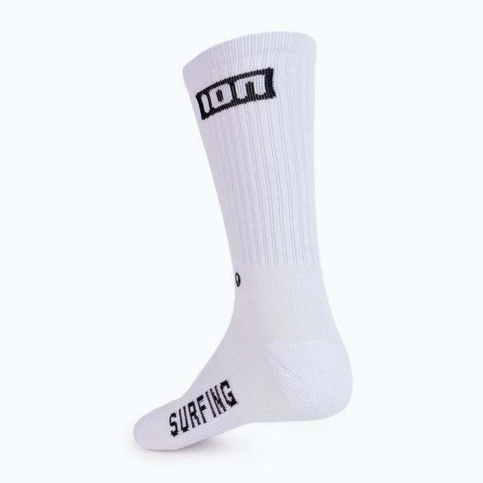 ION Logo dviratininkų kojinės baltos 47220-5876 2