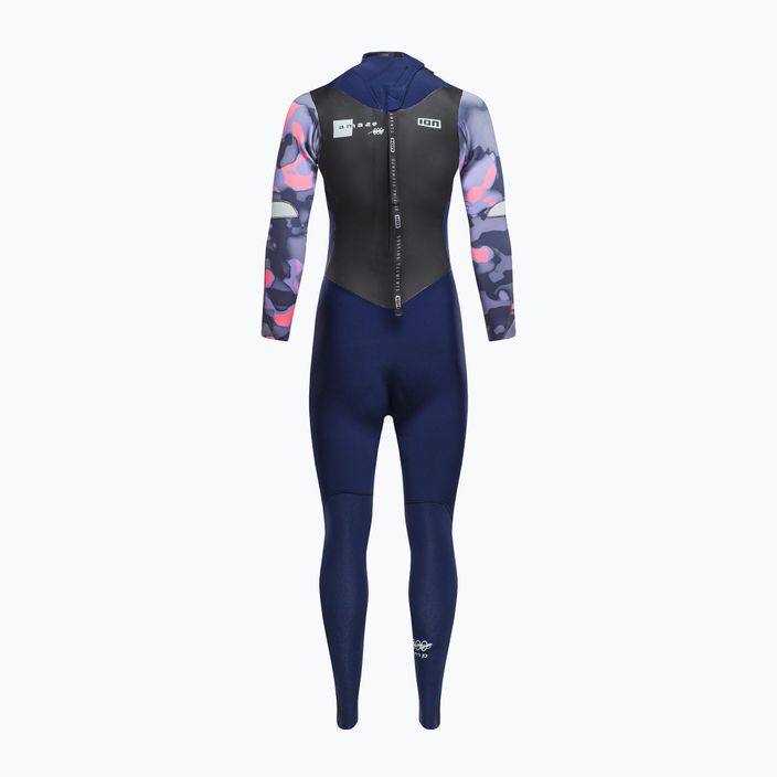 Moteriškas ION Amaze Amp 4/3 mm tamsiai mėlynas plaukimo kostiumas 48223-4507 3