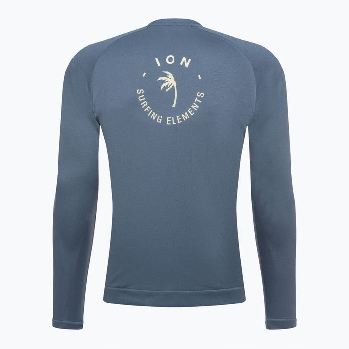 Vyriški maudymosi marškinėliai ION Wetshirt tamsiai mėlyni 48232-4260 2