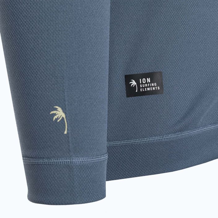 Vyriški maudymosi marškinėliai ION Wetshirt tamsiai mėlyni 48232-4260 4