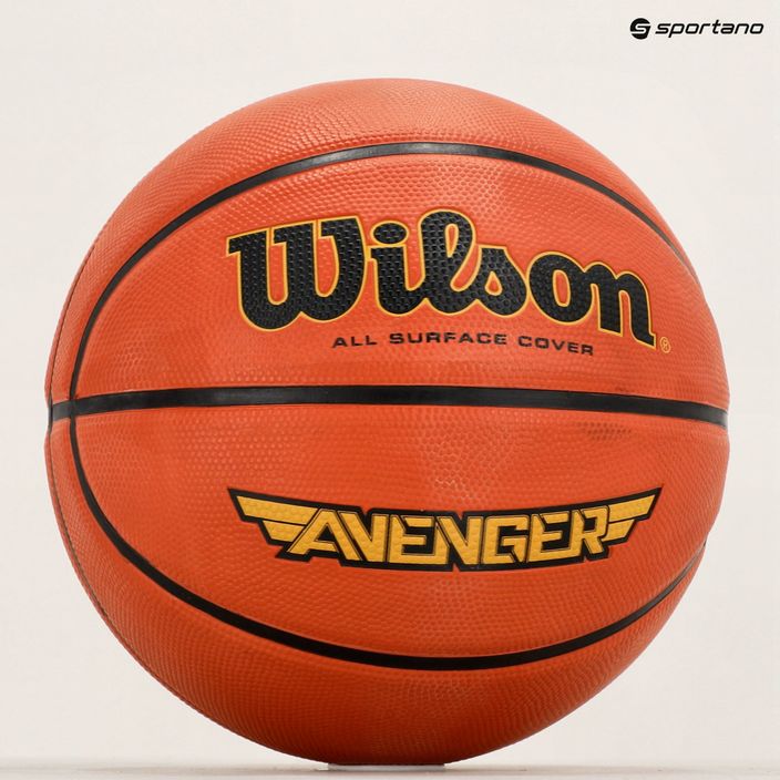 Krepšinio kamuolys Wilson Avenger 295 orange dydis 7 7