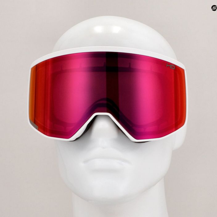 Slidinėjimo akiniai Atomic Four Pro HD white/pink copper 8
