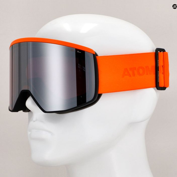 Slidinėjimo akiniai Atomic Four Pro HD orange silver 8