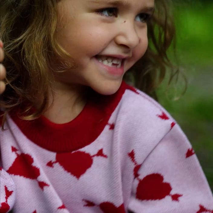 Vaikiškas megztinis KID STORY Merino sweet heart 9