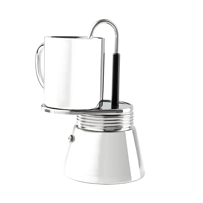 GSI Outdoors Miniespresso 4 puodelių kavos aparatas sidabrinis 65105 2