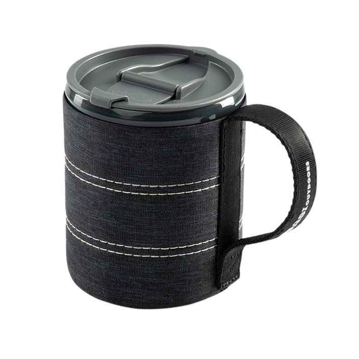 GSI Outdoors Infinity Backpacker Mug 550 ml juodas 75285 termo puodelis 2