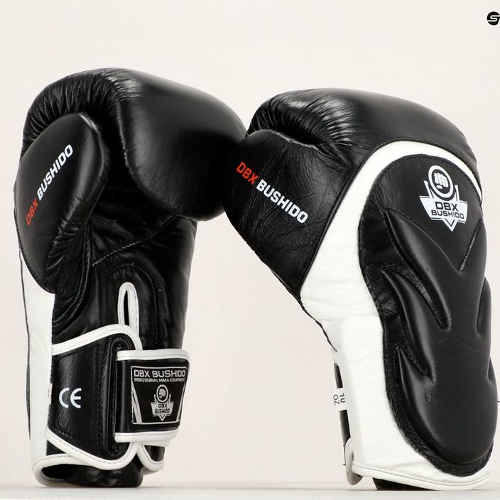 DBX BUSHIDO bokso pirštinės su Wrist Protect sistema juodos spalvos Bb4 7