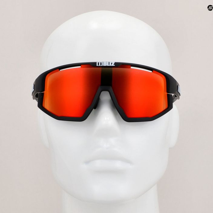 Bliz Vision dviratininkų akiniai juoda/ruda raudona multi 11