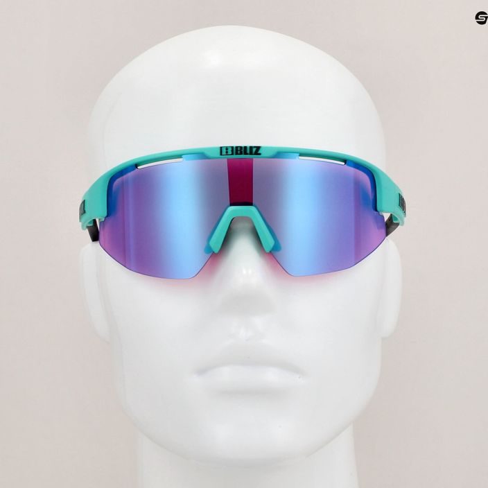 Bliz Matrix Nano Optics Nordic Light dviratininkų akiniai turkio/begonijos/violetinės mėlynos spalvos multi 6