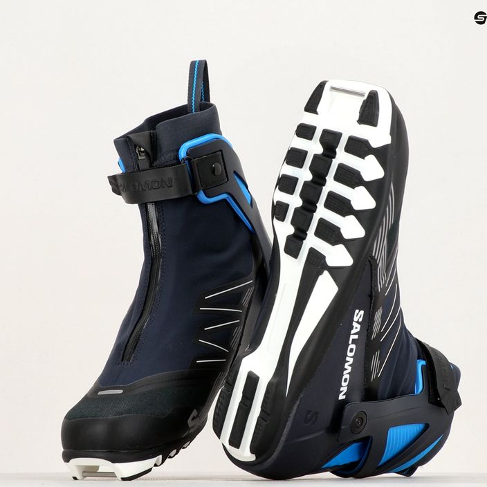 Vyriški bėgimo slidžių batai Salomon RS8 Prolink dark navy/black/process blue 12