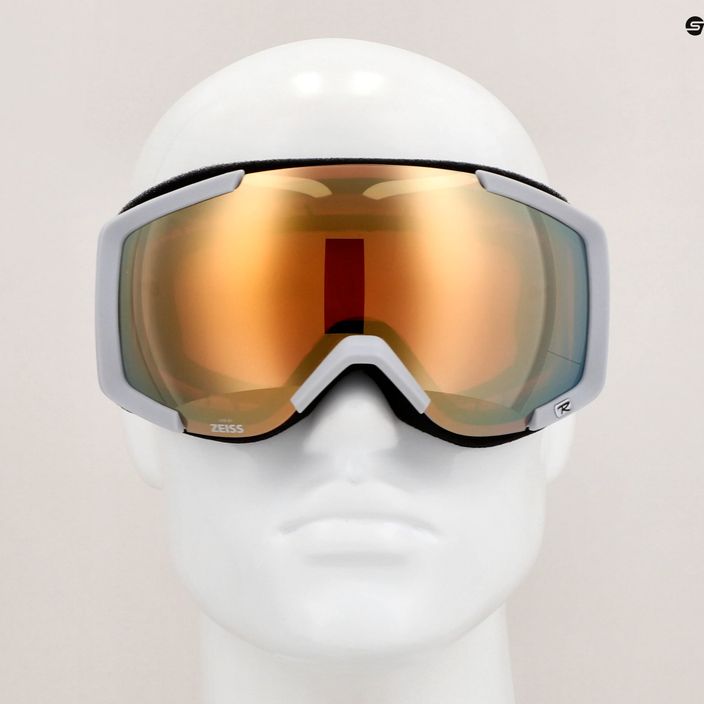 Rossignol Airis Zeiss pilkos/auksinės spalvos slidinėjimo akiniai 7