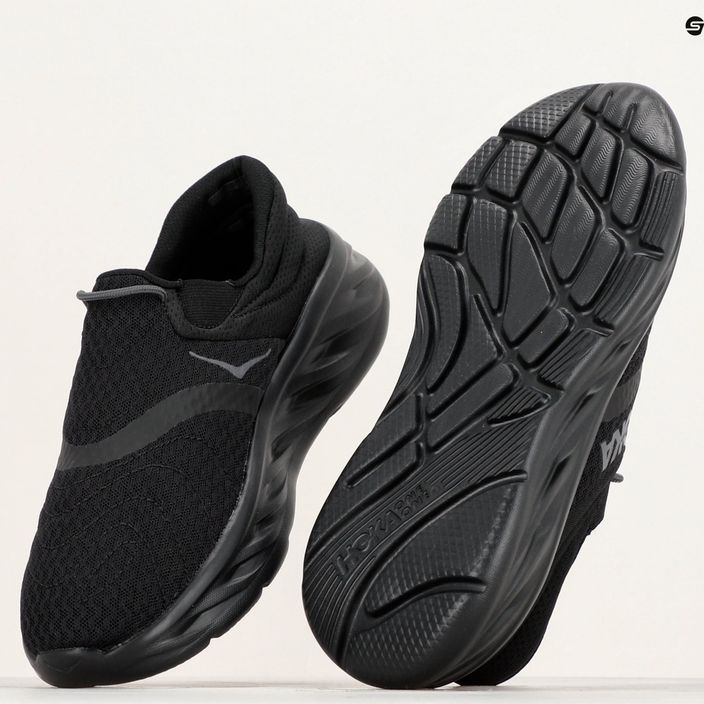 Vyriški batai HOKA Ora Recovery Shoe 2 black/black 9