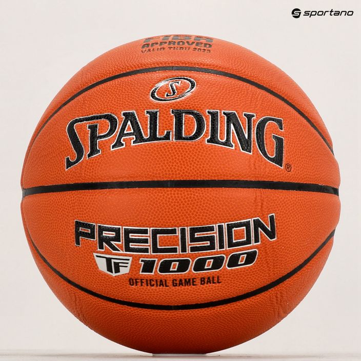 Spalding TF-1000 Precision Logo FIBA basketball 76965Z dydis 7 5