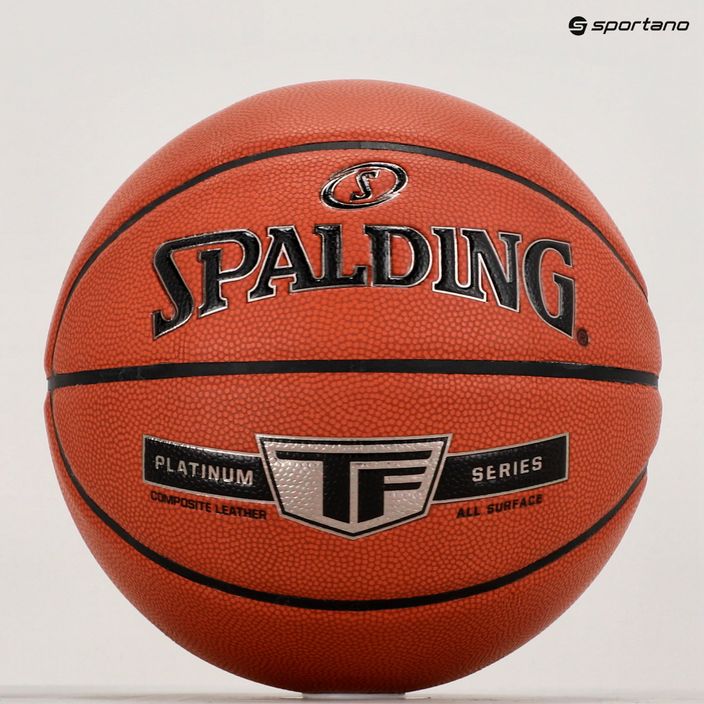 Spalding Platinum TF krepšinio kamuolys 76855Z dydis 7 5