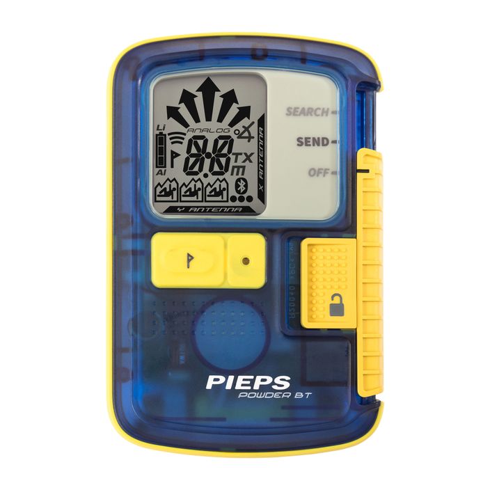 PIEPS Powder BT Beacon lavinų detektorius geltonai mėlynas PP11000100000000ALL1 2